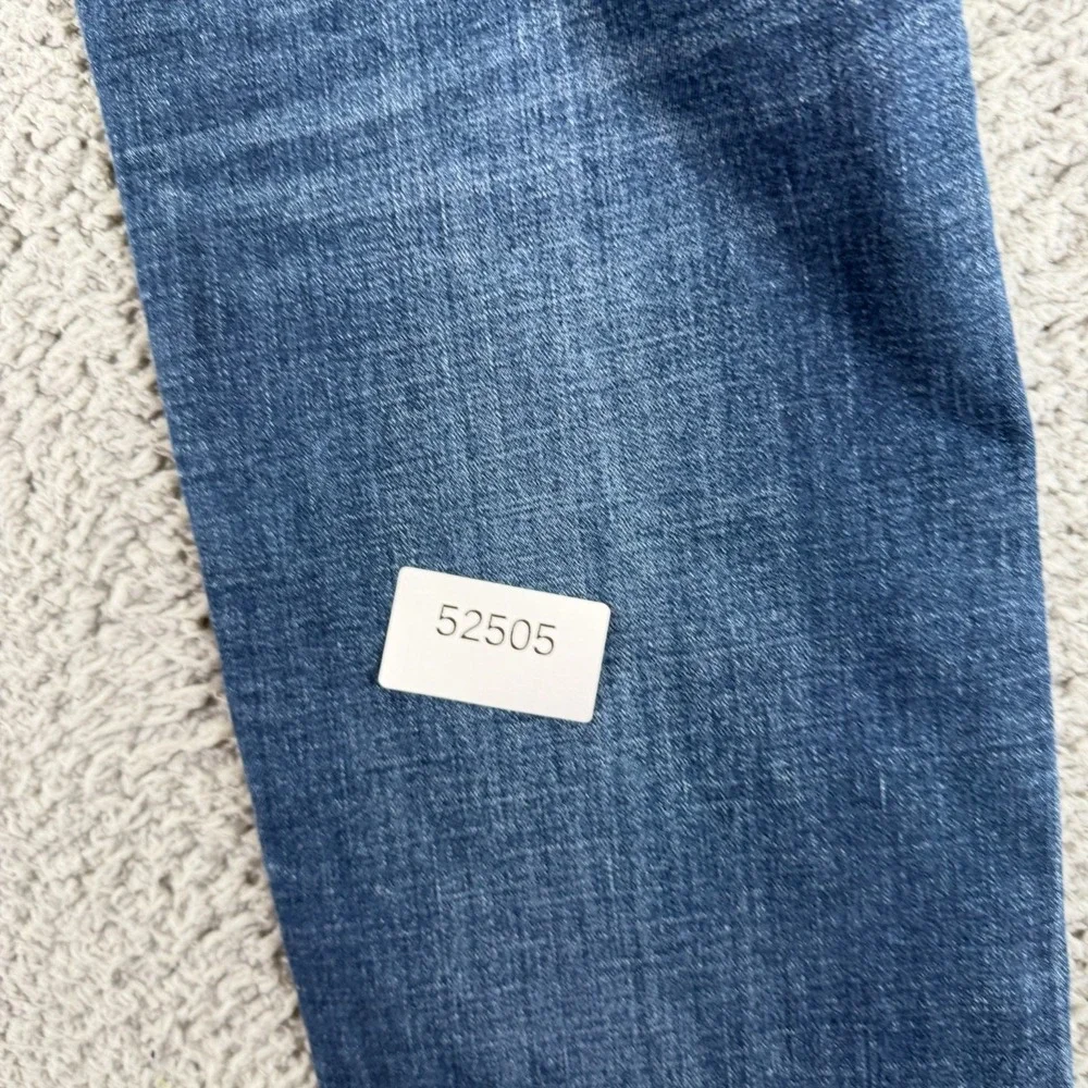 Lee Extreme Motion Jeans Men 36x34 Blue Cotton Denim Straight Slim Faded Stretch - Picture 10 of 10